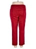 Worthington Solid Red Casual Pants Size 16 - photo 2