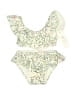 Janie and Jack Floral Ivory Two Piece Swimsuit Size 6-12 mo - photo 1
