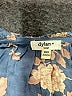 Dylan Blue 3/4 Sleeve Blouse Size L - photo 7