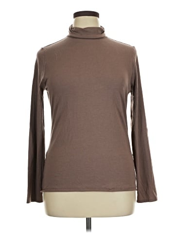 Garnet Hill Long Sleeve Turtleneck (view 1)