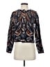 Tahari Paisley Blue Cardigan Size S - photo 1