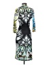 ETRO 100% Polyester Paisley Green Cocktail Dress Size EU (IT) 38 / US 2 - photo 2