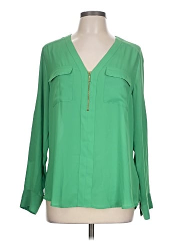 Express Long Sleeve Blouse (view 1)