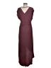 Mossimo Chevron-herringbone Burgundy Casual Dress Size M - photo 2