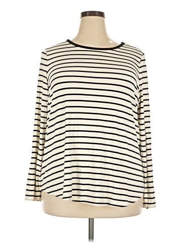 Lane Bryant Long Sleeve T-Shirt (view 1)