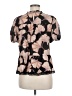 Daniel Rainn 100% Rayon Brown Short Sleeve Blouse Size 9 - photo 2