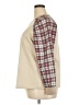 Unbranded Plaid Tan 3/4 Sleeve Blouse Size XXL - photo 5