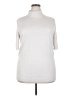Lane Bryant Ivory 3/4 Sleeve Top Size 22 - 24 Plus - photo 1