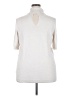 Lane Bryant Ivory 3/4 Sleeve Top Size 22 - 24 Plus - photo 2