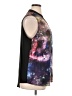 Renuar 100% Polyester Print Purple Sleeveless Blouse Size XL - photo 4
