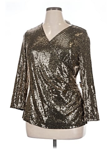 Anne Klein 3/4 Sleeve Top (view 1)