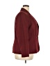 Jones Studio 100% Polyester Burgundy Blazer Size 16 - photo 4