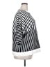 Oddi Stripes White 3/4 Sleeve Blouse Size 3XL - photo 4