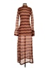 En Saison Chevron-herringbone Brown Casual Dress Size S - photo 1