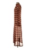 En Saison Chevron-herringbone Brown Casual Dress Size S - photo 5