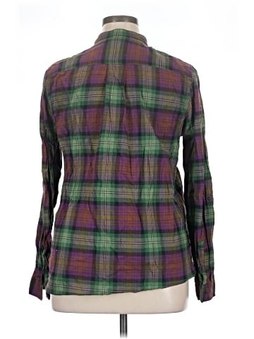 Lands' End Long Sleeve Button-Down Shirt (view 2)