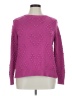 St. John's Bay Hearts Purple Pink Pullover Sweater Size XL (petite) - photo 1