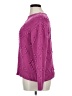 St. John's Bay Hearts Purple Pink Pullover Sweater Size XL (petite) - photo 5