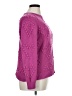 St. John's Bay Hearts Purple Pink Pullover Sweater Size XL (petite) - photo 4