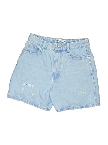 Zara Denim Shorts (view 1)