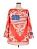 Unbranded Orange 3/4 Sleeve Blouse Size XXL - photo 2