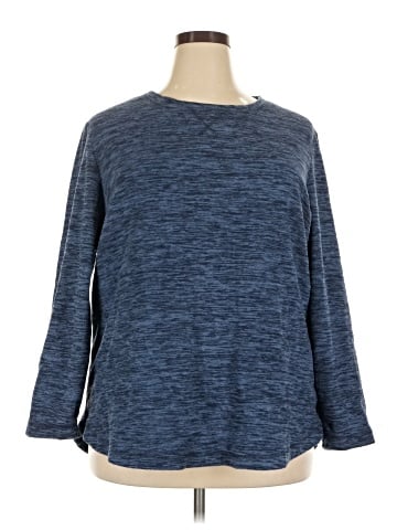 Karen Scott Sport Long Sleeve Top (view 1)