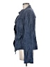 Nanette Lepore 100% Linen Blue Denim Jacket Size 8 - photo 5