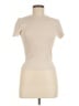 Zara Tan Short Sleeve Turtleneck Size M - photo 1