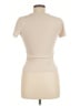 Zara Tan Short Sleeve Turtleneck Size M - photo 2