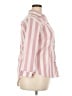 Unbranded Stripes Pink Long Sleeve Button-Down Shirt Size 4X (estimated) - photo 4