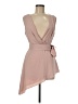 Keepsake 100% Polyester Tan Cocktail Dress Size M - photo 1