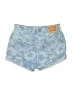 Levi's 100% Cotton Blue Denim Shorts Size 26 waist - photo 2