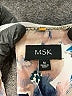 MSK Blue Long Sleeve Blouse Size M - photo 7