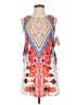 GB 100% Polyester Print White Cocktail Dress Size XS - photo 1