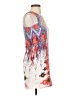 GB 100% Polyester Print White Cocktail Dress Size XS - photo 4