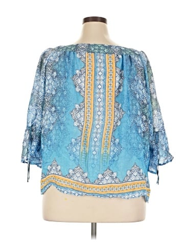 Zac & Rachel 3/4 Sleeve Blouse (view 2)