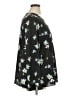 Banana Republic 100% Polyester Black Long Sleeve Blouse Size XL - photo 4