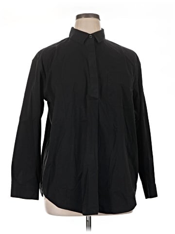 Foxcroft Long Sleeve Button-Down Shirt (view 1)