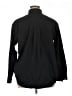 Foxcroft Solid Black Long Sleeve Button-Down Shirt Size 14 - photo 2