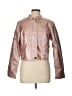 Unbranded 100% Polyester Metallic Pink Jacket Size L - photo 1