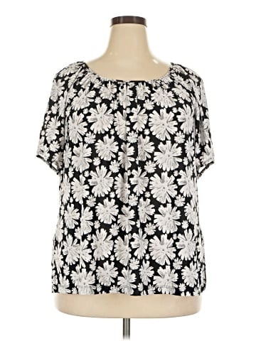 Cathy Daniels Short Sleeve Blouse (view 1)