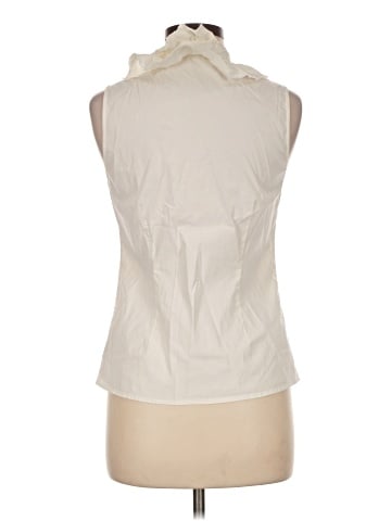 Theory Sleeveless Button-Down Shirt (view 2)