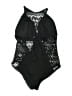 Adore Me Tweed Black One Piece Swimsuit Size 0X - photo 1