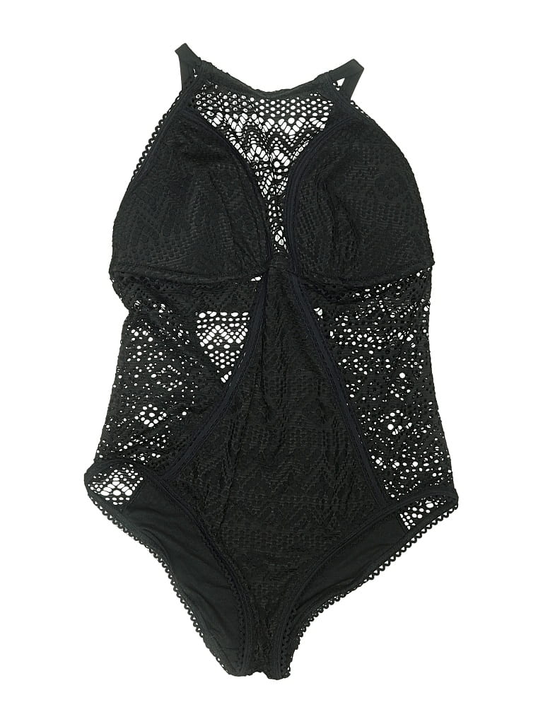 Pre-owned Adore Me One Piece Swimsuit In Black