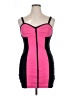Nicki Minaj Color Block Pink Cocktail Dress Size XL - photo 1