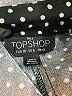 Topshop 100% Polyester Polka Dots Black Casual Pants Size 6 - photo 7