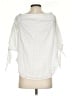 Mossimo 100% Cotton White 3/4 Sleeve Blouse Size S - photo 2
