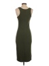 Three Dots Solid Green Casual Dress Size S - photo 2