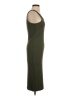 Three Dots Solid Green Casual Dress Size S - photo 4