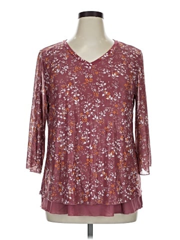 Timeson 3/4 Sleeve Blouse (view 1)